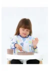 Babyjem Baskılı Blw Kollu Mama Önlüğü Balon Desen