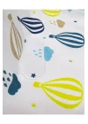 Babyjem Baskılı Blw Kollu Mama Önlüğü Balon Desen