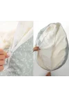 Babyjem Fasulye Yatak Mint Çiçek