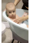 Babyjem Elegant Yenidoğan Ayaklı Bebek Banyo Küvet Seti Soft Mavi