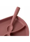 Babyjem Silikon Beslenme Seti Mocha 4 Parça Hediye Seti
