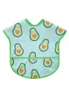 Babyjem Baskılı Blw Kolsuz Mama Önlüğü Avakado Desen