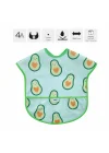 Babyjem Baskılı Blw Kolsuz Mama Önlüğü Avakado Desen