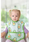 Babyjem Baskılı Blw Kolsuz Mama Önlüğü Avakado Desen