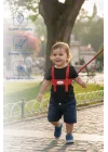 Babyjem Çocuk Yürüme Yardımcısı Güvenlik Kemeri Kırmızı