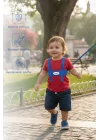 Babyjem Çocuk Yürüme Yardımcısı Güvenlik Kemeri Mavi