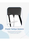 Babyjem Elegant Yenidoğan Ayaklı Bebek Banyo Küvet Seti İndigo Mavİ