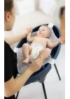 Babyjem Elegant Yenidoğan Ayaklı Bebek Banyo Küvet Seti İndigo Mavİ