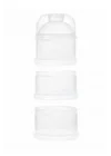 Babyjem Katlı Toz Mama Kabı Beyaz
