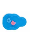 Babyjem Bebek Küvet İçi Sünger + Yıkama Süngeri Mavi