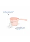 Babyjem 5 Parça Bebek Banyo Küvet Seti Pembe