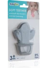 Babyjem Yumuşak Kaktüs Dişlik Diş Kaşıyıcı Gri