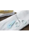 Babyjem Koruyucu Kılıflı Bebek Tırnak Makası Mavi