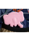 Babyjem Yumuşak Diş Kaşıyıcı Fil Pembe