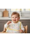 Babyjem Leke Tutmaz Giymeli Sarı Gülen Yüz Mama Önlüğü