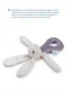 Babyjem Tutmalı Çıngıraklı Mini Peluş Tavşan Taş 842