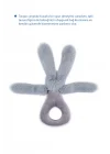 Babyjem Tutmalı Çıngıraklı Mini Peluş Tavşan Gri 842