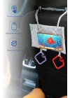 Babyjem Bebek Araç İçi Oto Koltuğu Arkası Telefon Askılığı Gri Puanlı