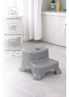 Babyjem Kaydırmaz Bebek Katlı Basamağı Gri