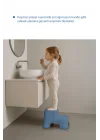 Babyjem Kaydırmaz Bebek Katlı Basamağı İndigo Mavi