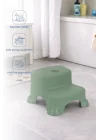 Babyjem Kaydırmaz Bebek Katlı Basamağı Soft Yeşil