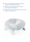 Babyjem Portatif Katlanabilir Seyahat Lazımlığı Soft Gri + 5 Hediye Poşet