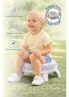 Babyjem Portatif Katlanabilir Seyahat Lazımlığı Soft Gri + 5 Hediye Poşet