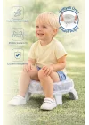 Babyjem 2 İn 1 Portatif Katlanabilir Seyahat Lazımlığı Klozet Adaptörü Kum Beji + 5 Hediye Poşet