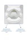 Babyjem 2 İn 1 Portatif Katlanabilir Seyahat Lazımlığı Klozet Adaptörü Kum Beji + 5 Hediye Poşet