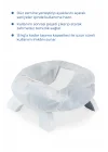 Babyjem 2 İn 1 Portatif Katlanabilir Seyahat Lazımlığı Klozet Adaptörü Soft Yeşil + 5 Hediye Poşet