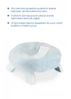 Babyjem Portatif Katlanabilir Seyahat Lazımlığı Soft Mavi + 5 Hediye Poşet