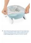 Babyjem Portatif Katlanabilir Seyahat Lazımlığı Soft Mavi + 5 Hediye Poşet