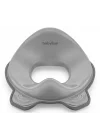 Babyjem Soft Kaymaz Klozet Adaptörü New Soft Gri