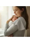 Babyjem Bürümcük Anne Omuz Örtüsü Gri