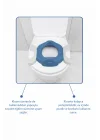 Babyjem 2 İn 1 Portatif Katlanabilir Seyahat Lazımlığı Klozet Adaptörü İndigo Mavi + 5 Hediye Poşet
