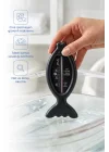 Babyjem Cıvasız Balık Banyo Oda Termometresi Siyah