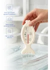 Babyjem Cıvasız Balık Banyo Oda Termometresi Beyaz