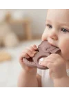 Babyjem Silikon Fil Diş Kaşıyıcı Mocha