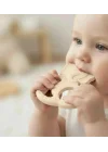Babyjem Silikon Fil Diş Kaşıyıcı Ekru