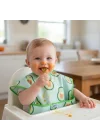 Babyjem Baskılı Blw Kolsuz Mama Önlüğü Avakado Desen