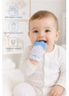 Babyjem Bebek Diş Kaşıyıcı Eldiveni Kelebek Mavi