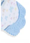 Babyjem Bebek Diş Kaşıyıcı Eldiveni Kelebek Mavi