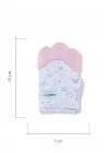 Babyjem Bebek Diş Kaşıyıcı Eldiveni Kelebek Pembe