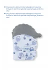 Babyjem Bebek Diş Kaşıyıcı Eldiveni Kirpi Gri