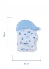 Babyjem Bebek Diş Kaşıyıcı Eldiveni Kirpi Mavi