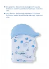 Babyjem Bebek Diş Kaşıyıcı Eldiveni Kirpi Mavi