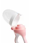 Babyjem Silikon Yumuşak Uçlu Meyve Süzgeçi Sebze Emziği Pembe