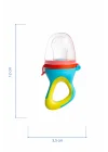 Babyjem Silikon Yumuşak Uçlu Meyve Süzgeçi Sebze Emziği Renkli