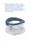 Babyjem Yandan Açılır Banyo ve Mama Oturağı & Hediye Minderli 2li Set İndigo Mavi