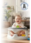 Babyjem Yandan Açılır Banyo ve Mama Oturağı & Hediye Minderli 2li Set Antrasit